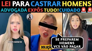 ADVOGADA SURTA E DECLARA GUERRA TOTAL CONTRA TODOS OS HOMENS