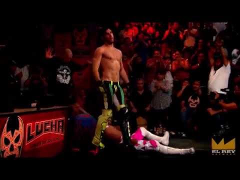 Lucha Underground 1/14/15: "Law of the Jungle" - Four-Way Match