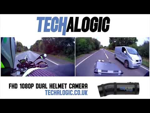 TECHALOGIC. World's First Dual Lens Helmet Camera