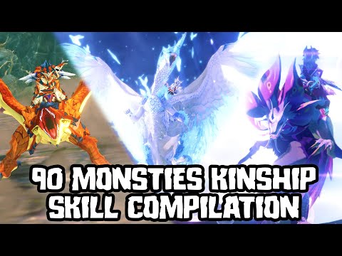 EVERY KINSHIP SKILL SHOWCASE (NAME A TO Z ORDER) AS AUG 20 2021 - MONSTER HUNTER STORIES 2