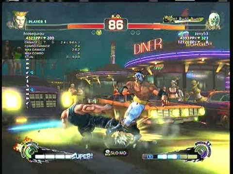 SSF4AE:  Guile (hioseijurou)  vs.  El Fuerte (zeny53)       SD