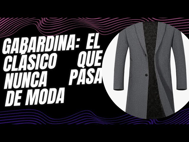 Vídeo relacionado con Gabardina de negocios para hombre, abrigo de invierno con solapa de doble botonadura, chaqueta para caballero, ropa de abrigo de manga larga cortavientos (XL, gris oscuro)
