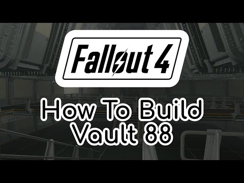 How To Build Vault 88 | Building the Vault 88 Atrium
