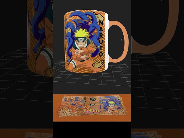 Vídeo relacionado con ABYstyle Abysse Corp Naruto Taza de efecto térmico Naruto & Sasuke negra impresa, 100% cerámica, capacidad aprox. 460 ml.