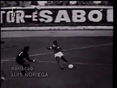 Palmeiras 4x0 Santos  Amistoso 1972