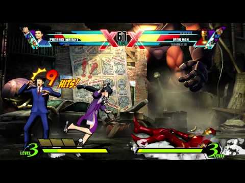 Ultimate Marvel vs Capcom 3 Character Vignette: Phoenix Wright