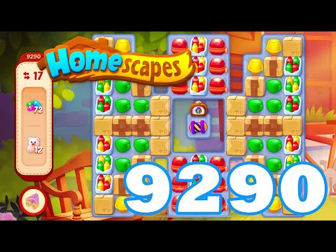 Homescapes Level 9290 HD | 3 - match puzzle game | gameplay | android | ios | GameGo Game