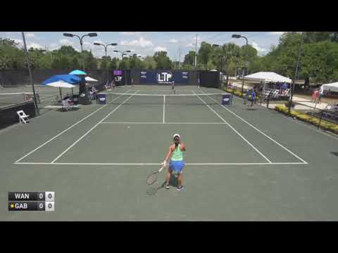 Xiyu Wang v Gabriela Ce - W100 CHARLESTON