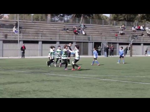 U.E.Sants Alevín "F" vs Brafa - Gol Artur