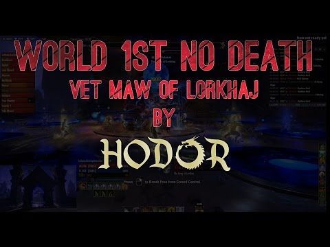 World First No Death vet Maw of Lorkhaj by HODOR - ESO