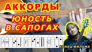 Юность в сапогах Аккорды ? Конец фильма ♪ Разбор песни на гитаре ♫ Бой Текст