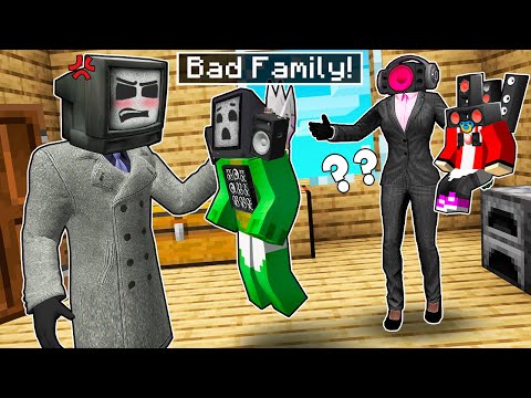Evil TV Man's Sad Story in Minecraft