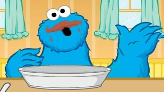 Sesame Street Cookie Monster Alphabet Soup Children Game