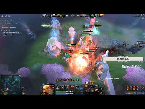 Lina with insane cheese and item drop clutch