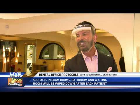 Dental Office Protocol - Soft Touch Dental - KUSI TV Part 1