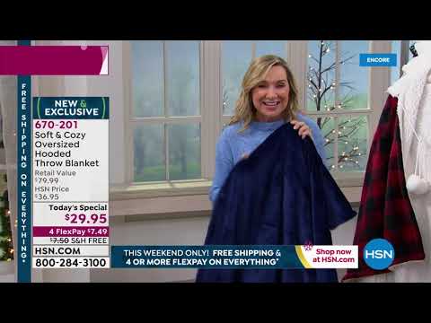HSN | Soft & Cozy Gifts 11.15.2019 - 06 AM