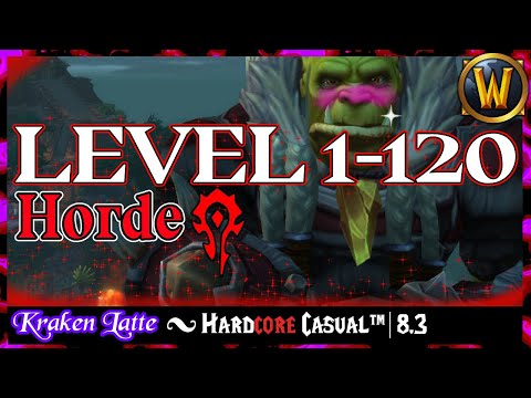 How I Level Horde 1-120 🐺 Battle for Azeroth