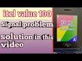 A Mobile Repairing Lab Itel Value 100 Signel Problum Searching Network Problum