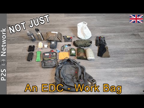 UK Preppers Hybrid Get Home Bag - EDC/Work bag combined | Prepping | Survival