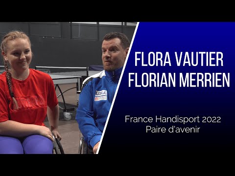 FRANCE HANDISPORT 2022 - Florian MERRIEN / Flora VAUTIER