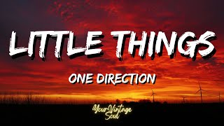 One Direction - Little Things (Lyrics)