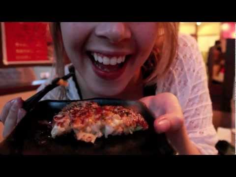[字幕付き] Japanese Okonomiyaki　お好み焼き食べてきたよーん ([字幕付き] Japanese Okonomiyaki　お好み焼き食べてきたよーん)