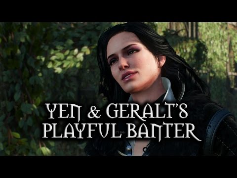 The Witcher 3: Wild Hunt - Yennefer & Geralt's playful banter