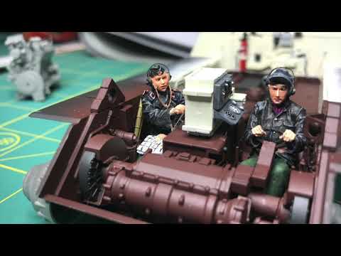 Model build video diary for the King Tiger Project