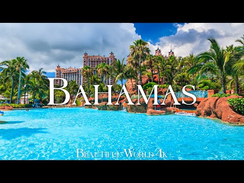 Bahamas 4K Drone Nature Film - Relaxing Piano Music - Scenic Relaxation