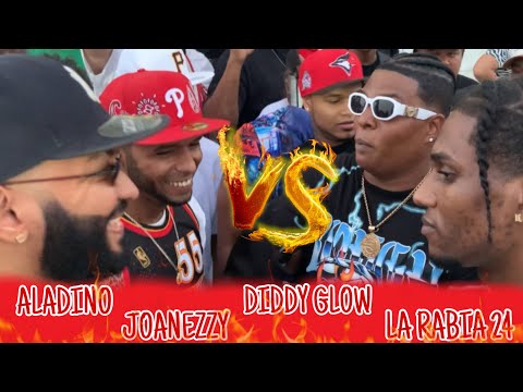 DIDDY GLOW LA RABIA 24 vs ALADINO JOANEZZY freestyle gathering in Santiago