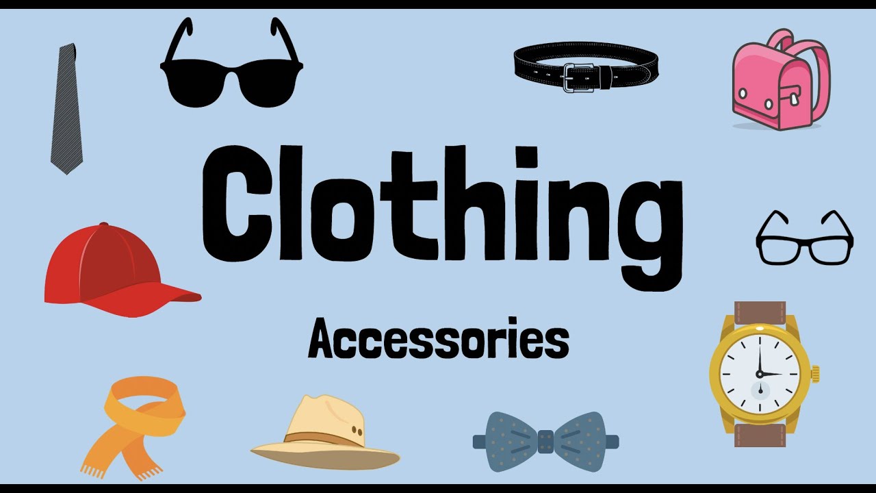 Clothing accessories | Talking Flashcards | Vocabulary |