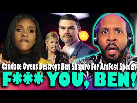 'F*** YOU, BEN!' Candace Owens DESTROYS Ben Shapiro After AmericaFest Speech... MAGA Civil War?!