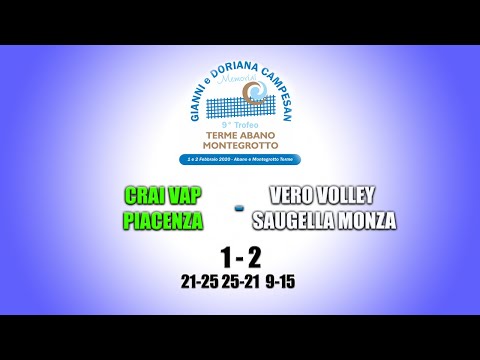 CRAI VAP PC  -  VERO VOLLEY SAUGELLA MONZA