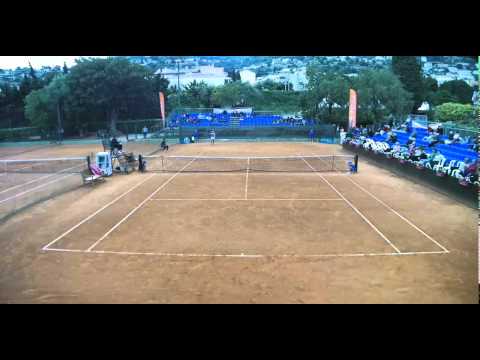 Demi-finale ITF Beaulieu 2015 Junior W (4/7) - Andreescu (CAN) - Andrianjafitrimo (FRA) 6/4 6/7 6/4