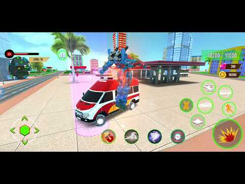 Army Bus Robot Transform Wars | Air Jet Robot