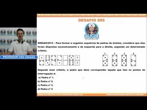 DESAFIO 056 - QUAL A PEDRA CORRETA? (www.gurudamatematica.com.br)