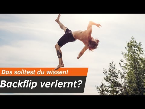 Kann man den BACKFLIP VERLERNEN - Selbstexperiment | Andiletics