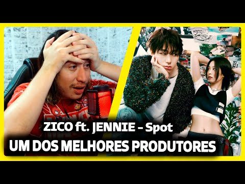 ZICO (지코) ‘SPOT! (feat. JENNIE)’ Official MV | REACT DO MORENO