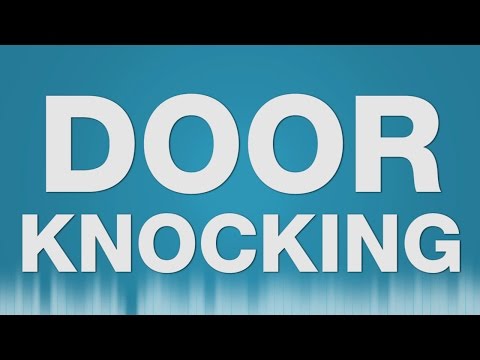 Door Knocking SOUND EFFECT - Heavy Door Knocks Anklopfen SOUNDS