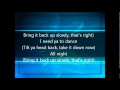 Tilt Ya Head Back Lyrics