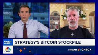 Strategy's Michael Saylor on bitcoin: The volatility comes with the territory