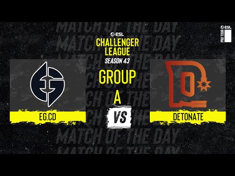 EG.CD vs. Detonate - Map 1 [Inferno] - ESL Challenger League Season 43 - NA - Group A