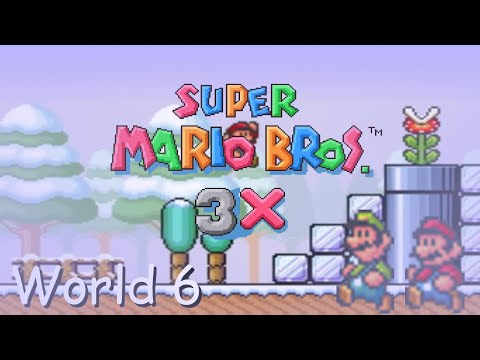 Walkthrough (SMW Hack) Super Mario Bros 3X - World 6.