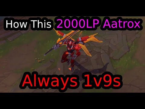 2075LP Aatrox Tips and Tricks "RANK 1 SUPER SERVER"