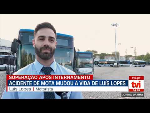 Luís Lopes motorista amputado STCP reportagem CNN