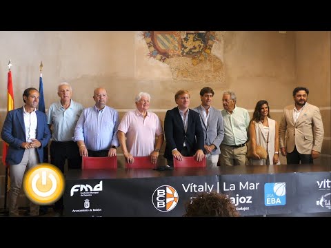 Rueda de Prensa - Presentación del proyecto deportivo del BCBadajoz