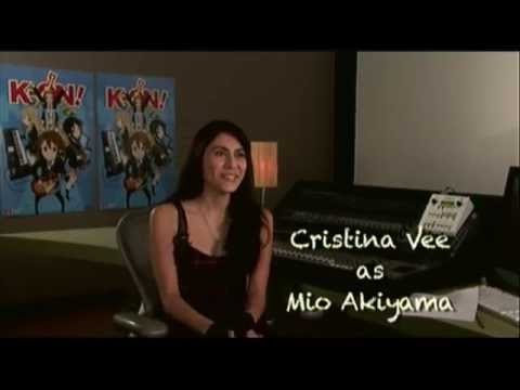Cristina Vee (K-ON! Mio)