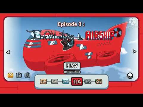 Infiltrating the airship new title screen but it has the old theme 🎩