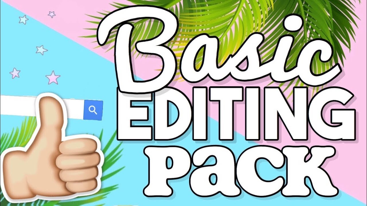 Huge Basic Editing Pack | Titles, Transitions, Overlays, and More! iEditingX