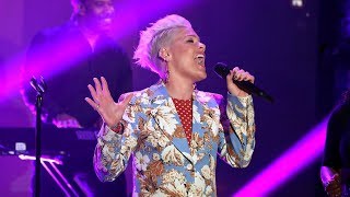 P!nk Performs &#39;Walk Me Home&#39; for the First Time on TV